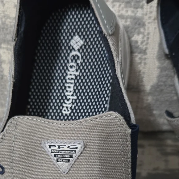 Columbia Gray Moccasin Slip-On Shoes - Picture 2 of 7